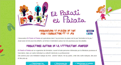 Desktop Screenshot of etpatatietpatata.com